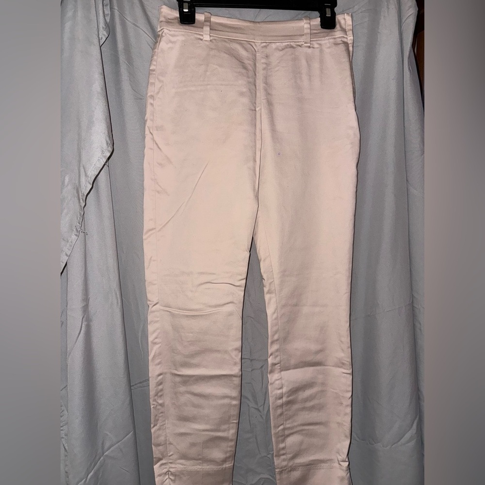 H&M light pink business pants